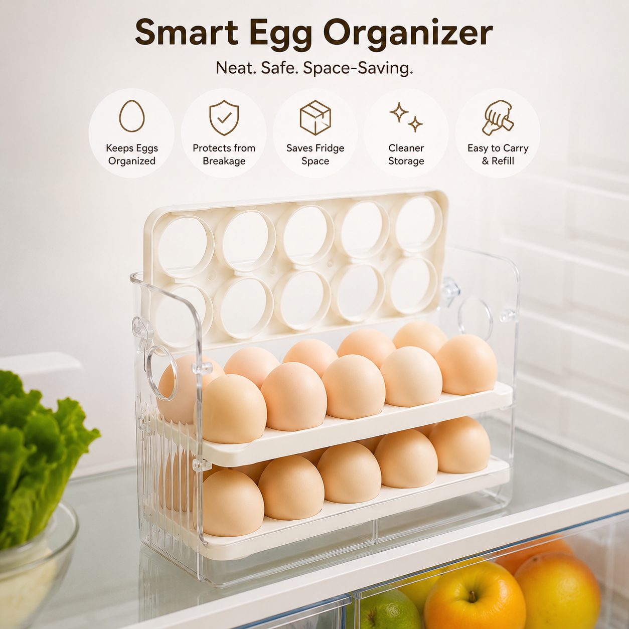 3-Tier Egg Organizer