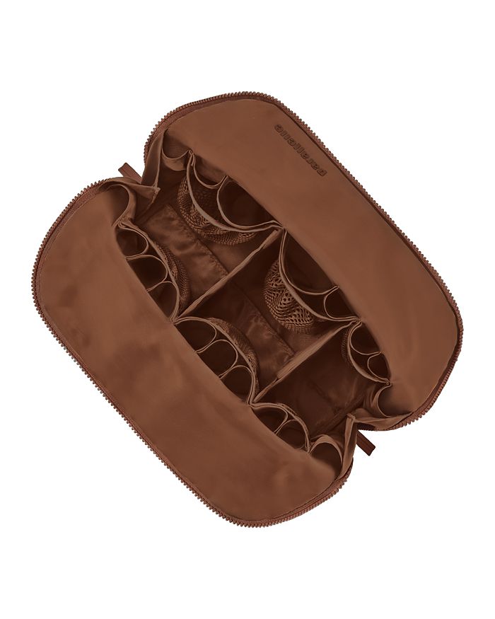 Multi-Compartment Cosmetic Travel Case