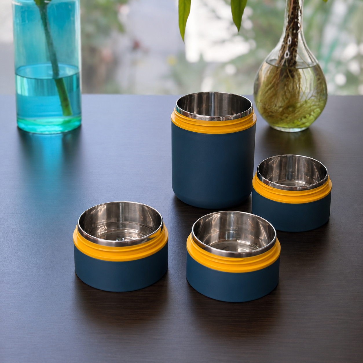 Stainless Steel 3-Layer Bento Lunch Box