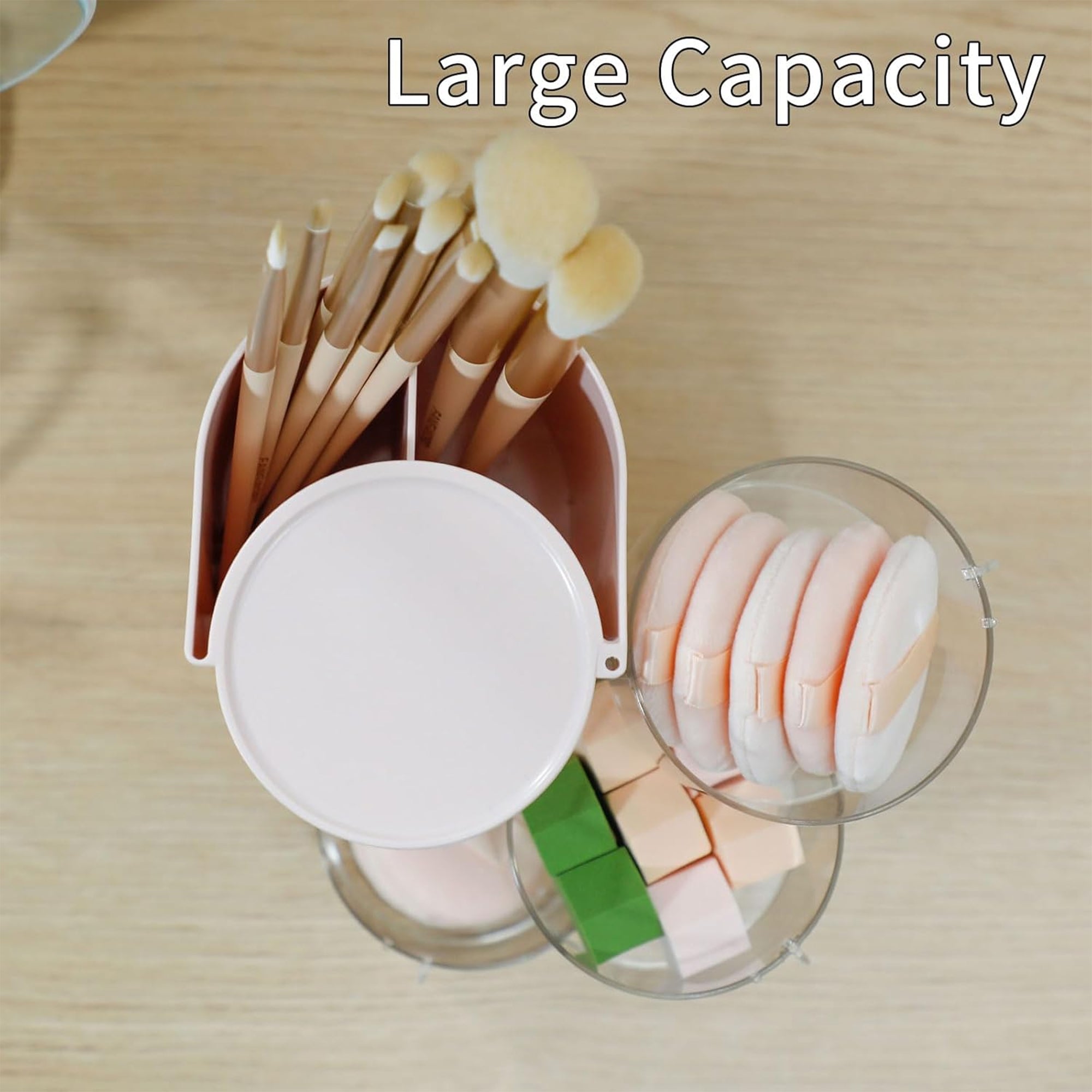 Hair Accessories Organizer with Brush Holder
