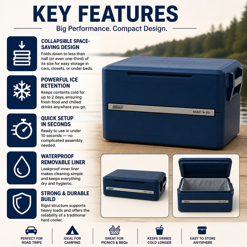 Coleman Snap ‘N Go Collapsible Cooler