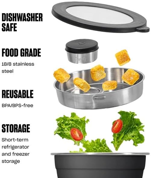 Stainless Steel Salad Bowl Kit