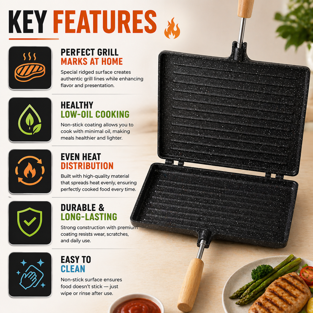GrillEase Non-Stick Pan