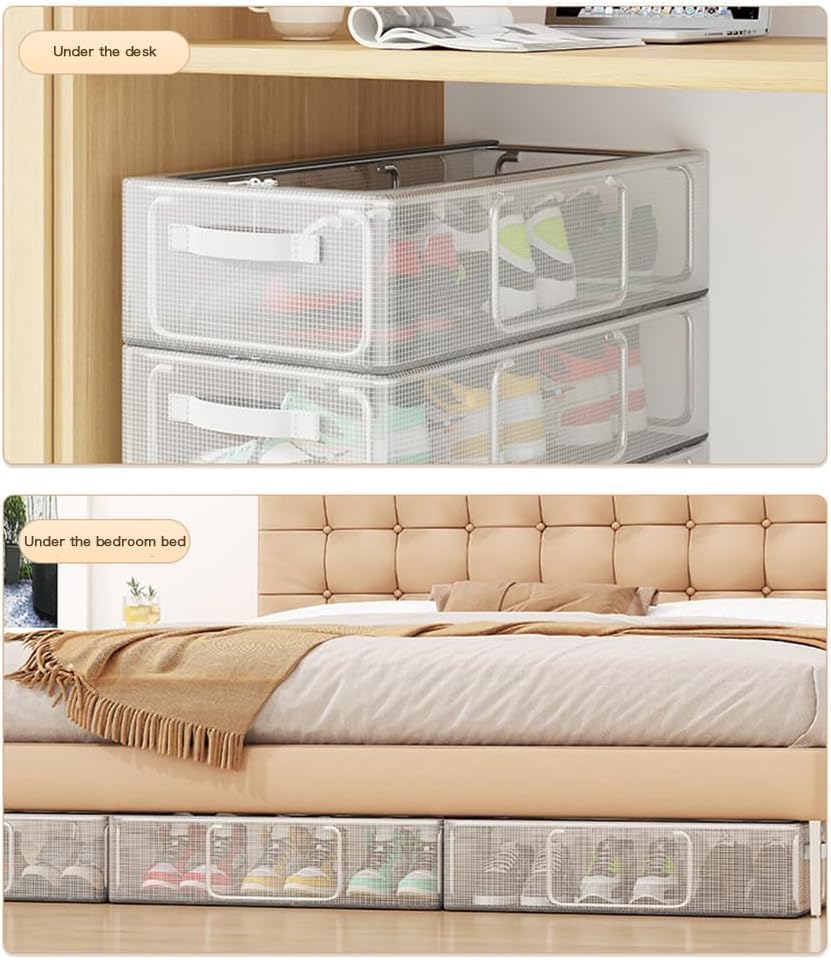 Stackable Clear Shoe Storage Box