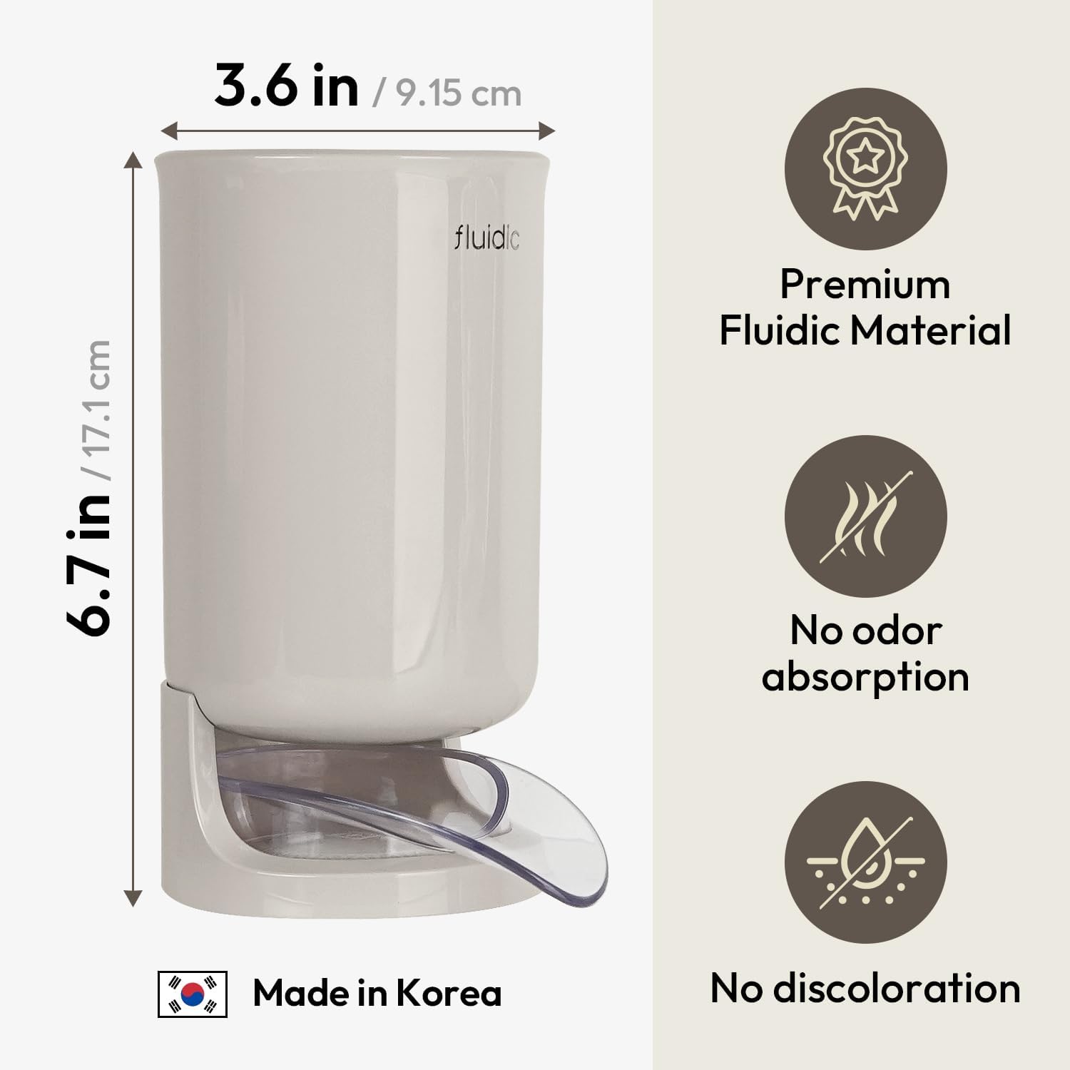 Utensil Drying Holder with Self-Draining System