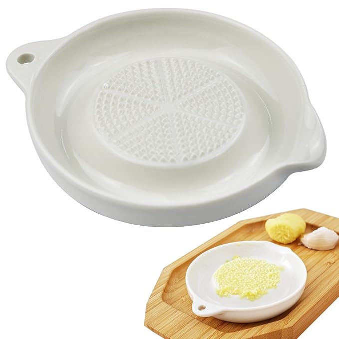 Ceramic Garlic & Ginger Grinder Plate