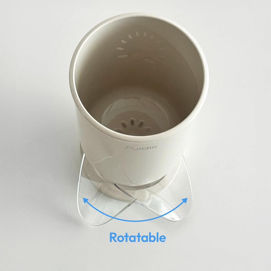 Utensil Drying Holder with Self-Draining System