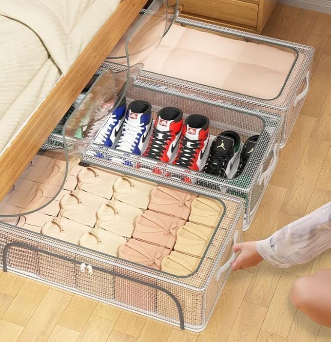 Stackable Clear Shoe Storage Box