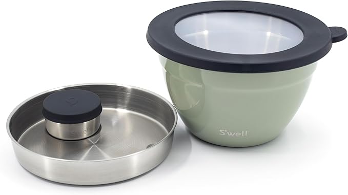Stainless Steel Salad Bowl Kit