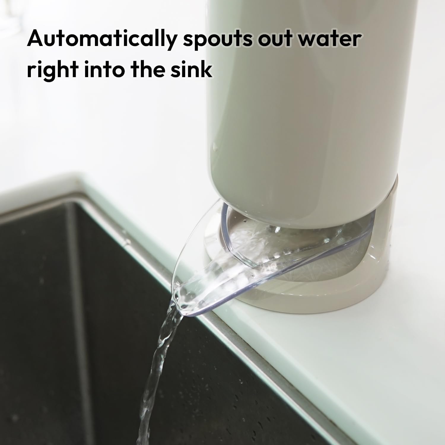 Utensil Drying Holder with Self-Draining System