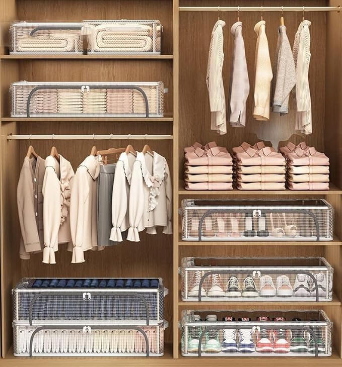 Stackable Clear Shoe Storage Box