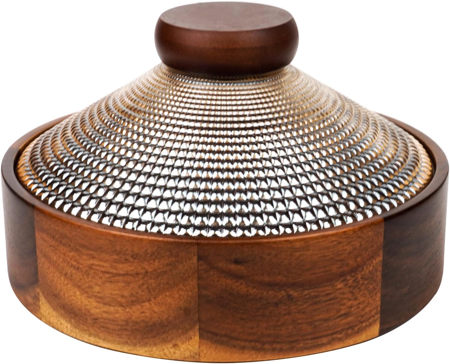 Premium Wooden Dry Fruit Tray with Designer Lid
