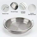 Stainless Steel Fry & Drain Rack for Snacks