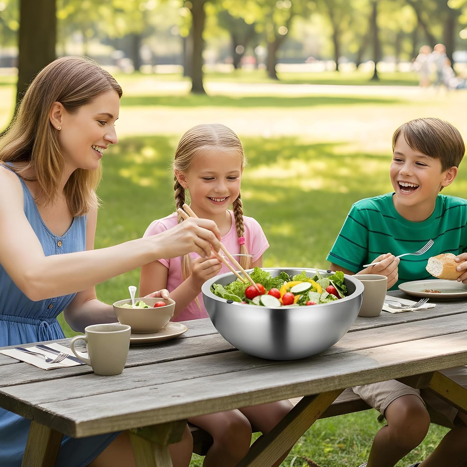 Stainless Steel Dip Bowl – Hot & Cold Serving Bowl