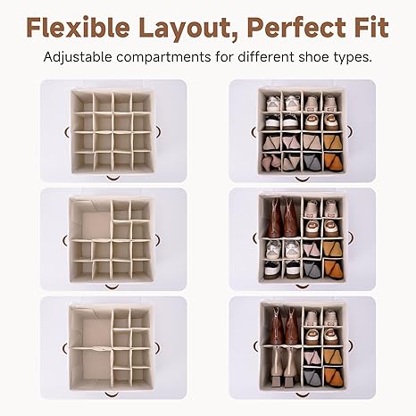 Foldable Shoe Storage Organizer