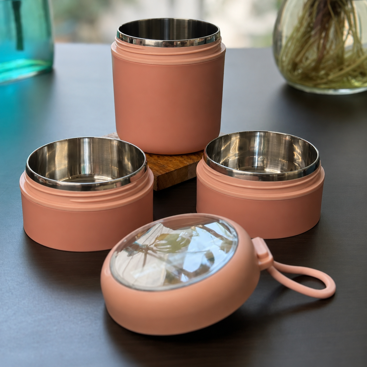 Stainless Steel 3-Layer Bento Lunch Box