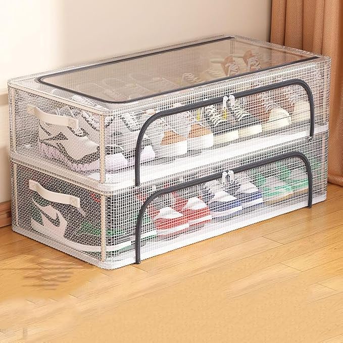 Stackable Clear Shoe Storage Box