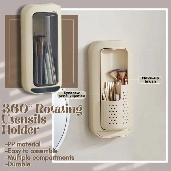 Rotating Wall-Mounted Storage Rack