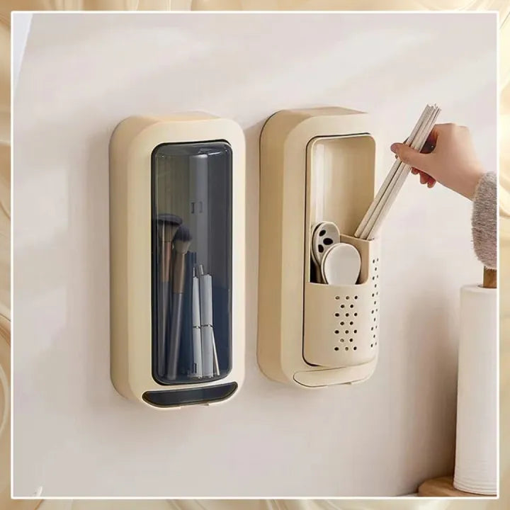 Rotating Wall-Mounted Storage Rack