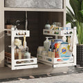 Under Sink Organizer & Storage Rack – Multi-Purpose Shelf for Kitchen and Bathroom