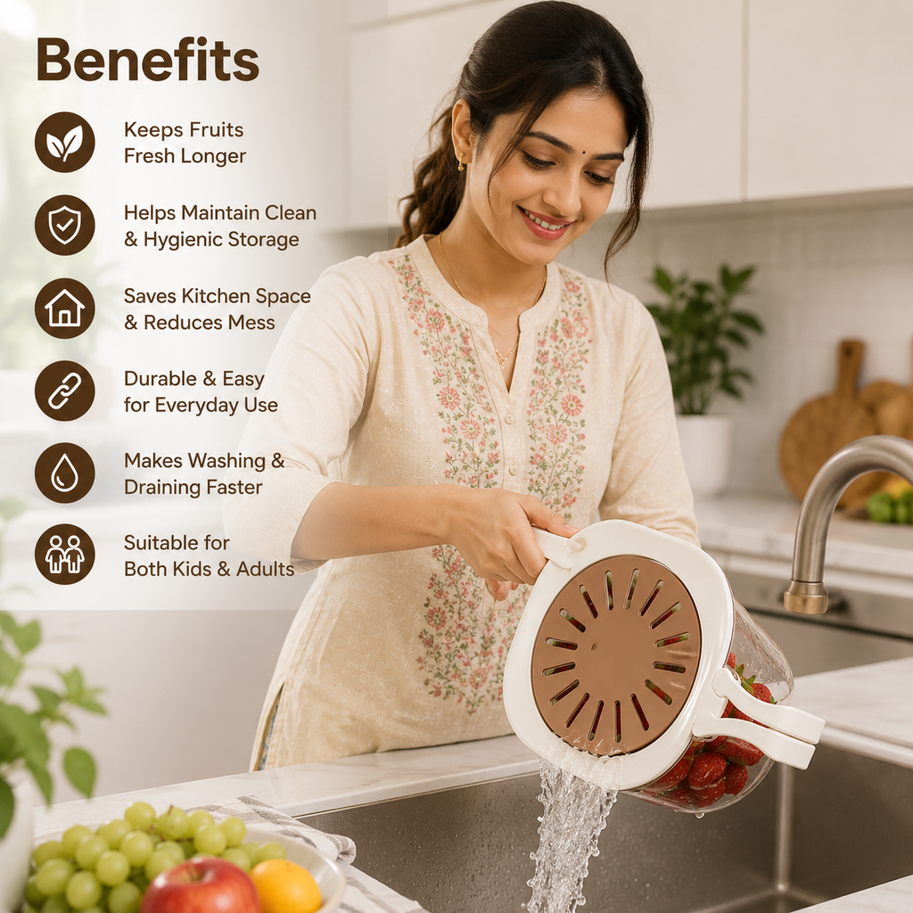 FreshFlow Drain Basket