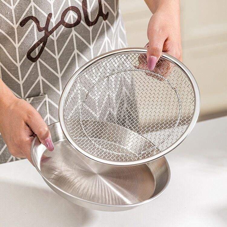 Stainless Steel Fry & Drain Rack for Snacks