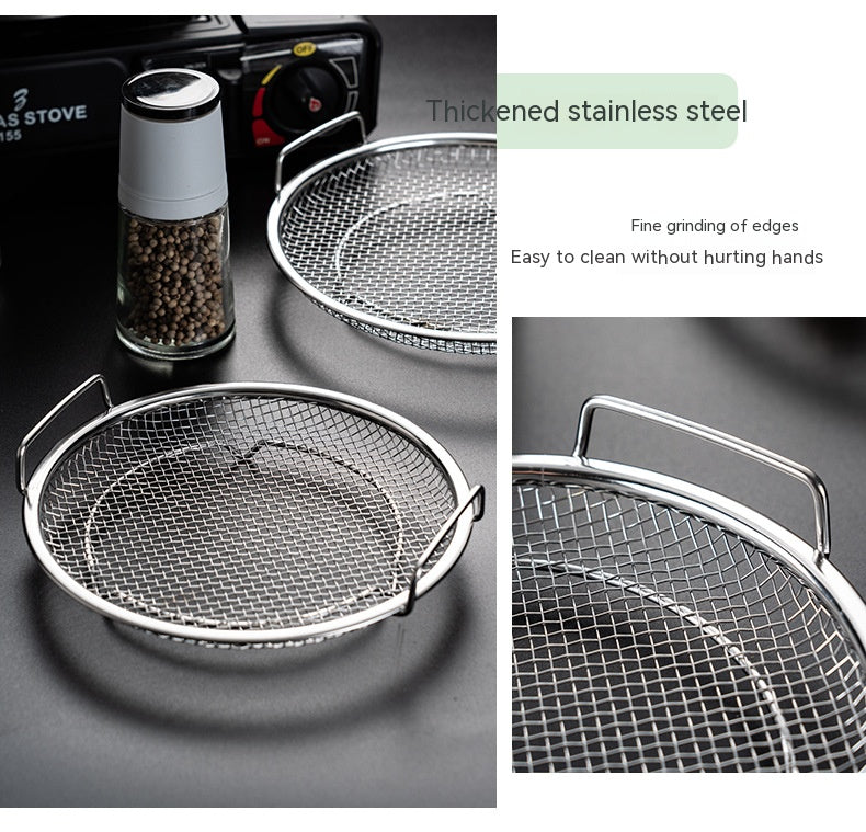 Stainless Steel Fry & Drain Rack for Snacks