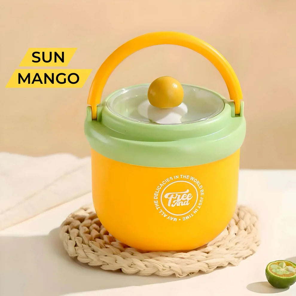 Cute Portable Meal Jar for Kids & Adults