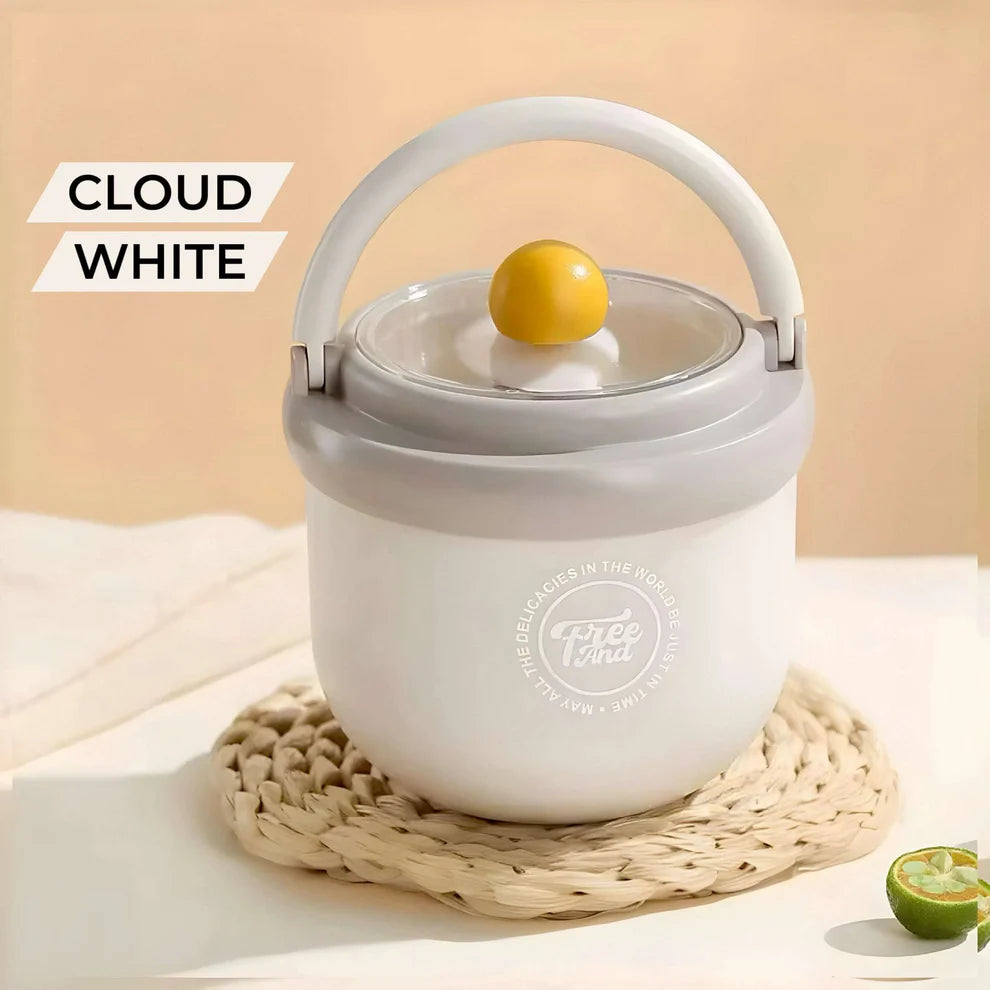 Cute Portable Meal Jar for Kids & Adults
