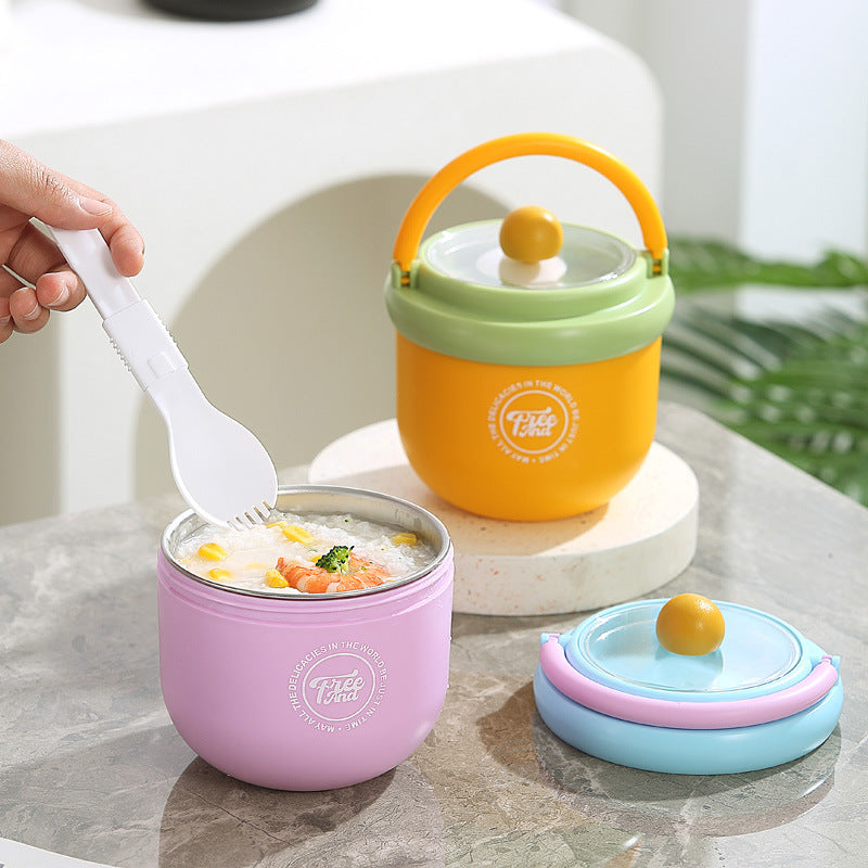 Cute Portable Meal Jar for Kids & Adults