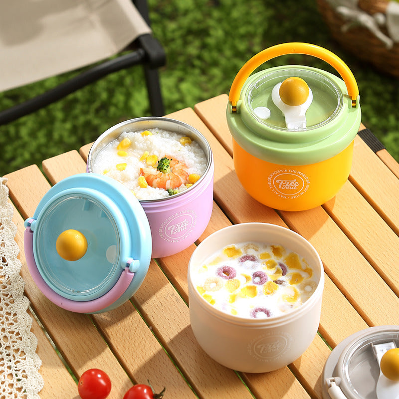 Cute Portable Meal Jar for Kids & Adults
