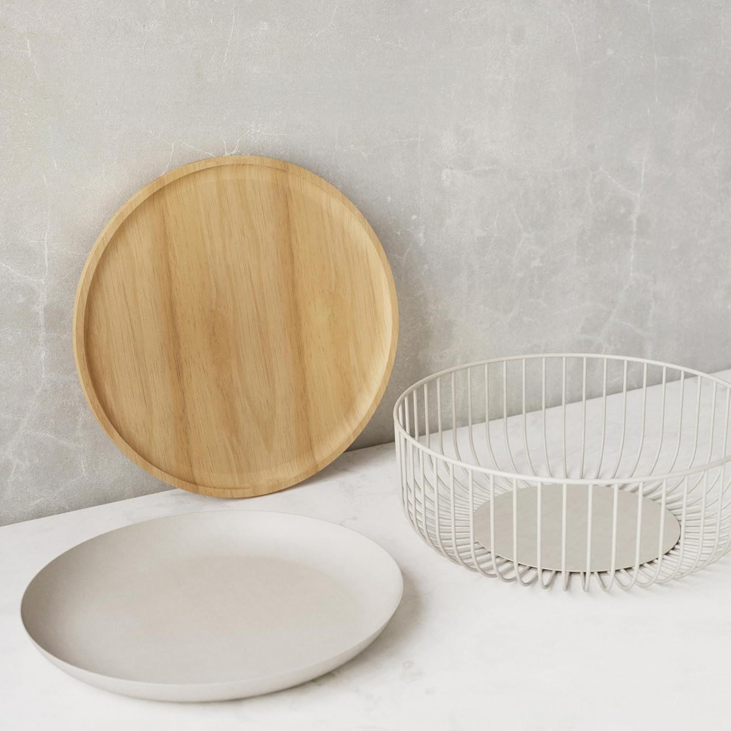 Metal Fruit Bowl with Mesh Lid and Basket