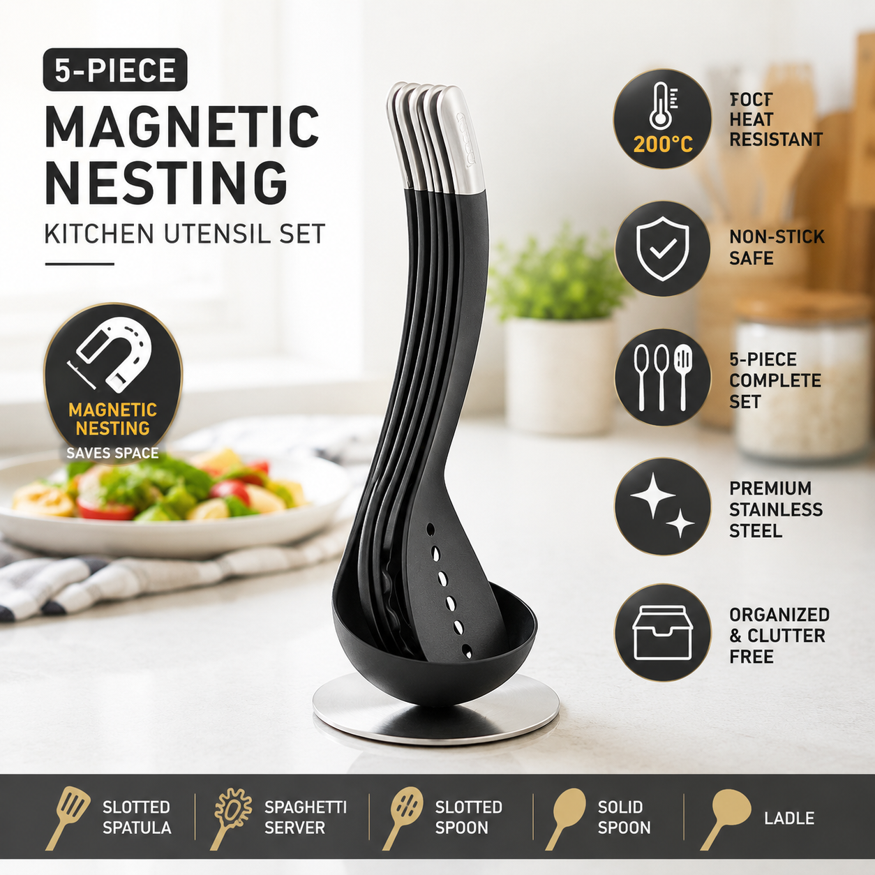 Modern Cooking Essentials Set