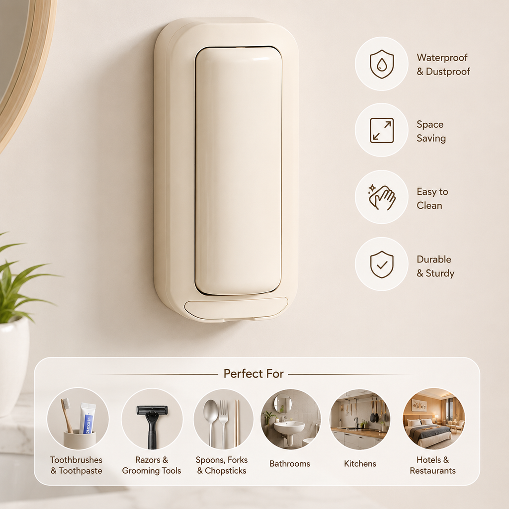 Rotating Wall-Mounted Storage Rack