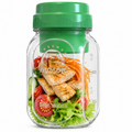 Leakproof Salad Jar Set with Spoon