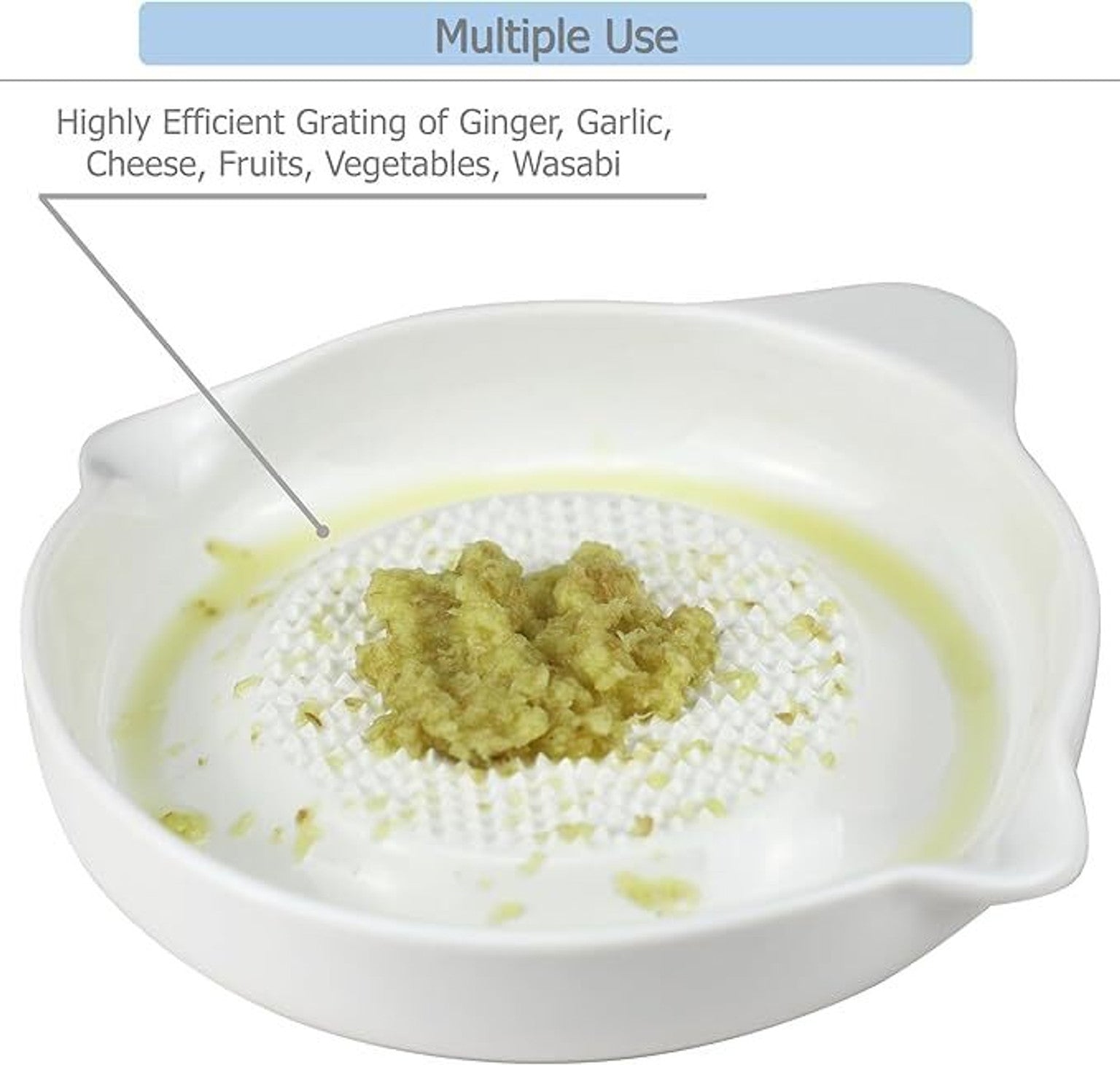 Ceramic Garlic & Ginger Grinder Plate