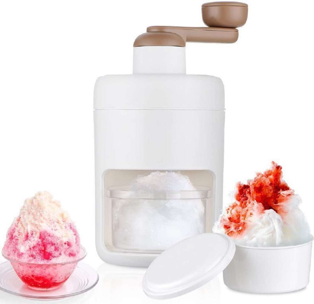 Portable Ice Crusher Machine – Make Ice Gola, Slush & Cold Drinks at Home
