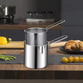 Stainless Steel Frying Basket with Oil Drainer